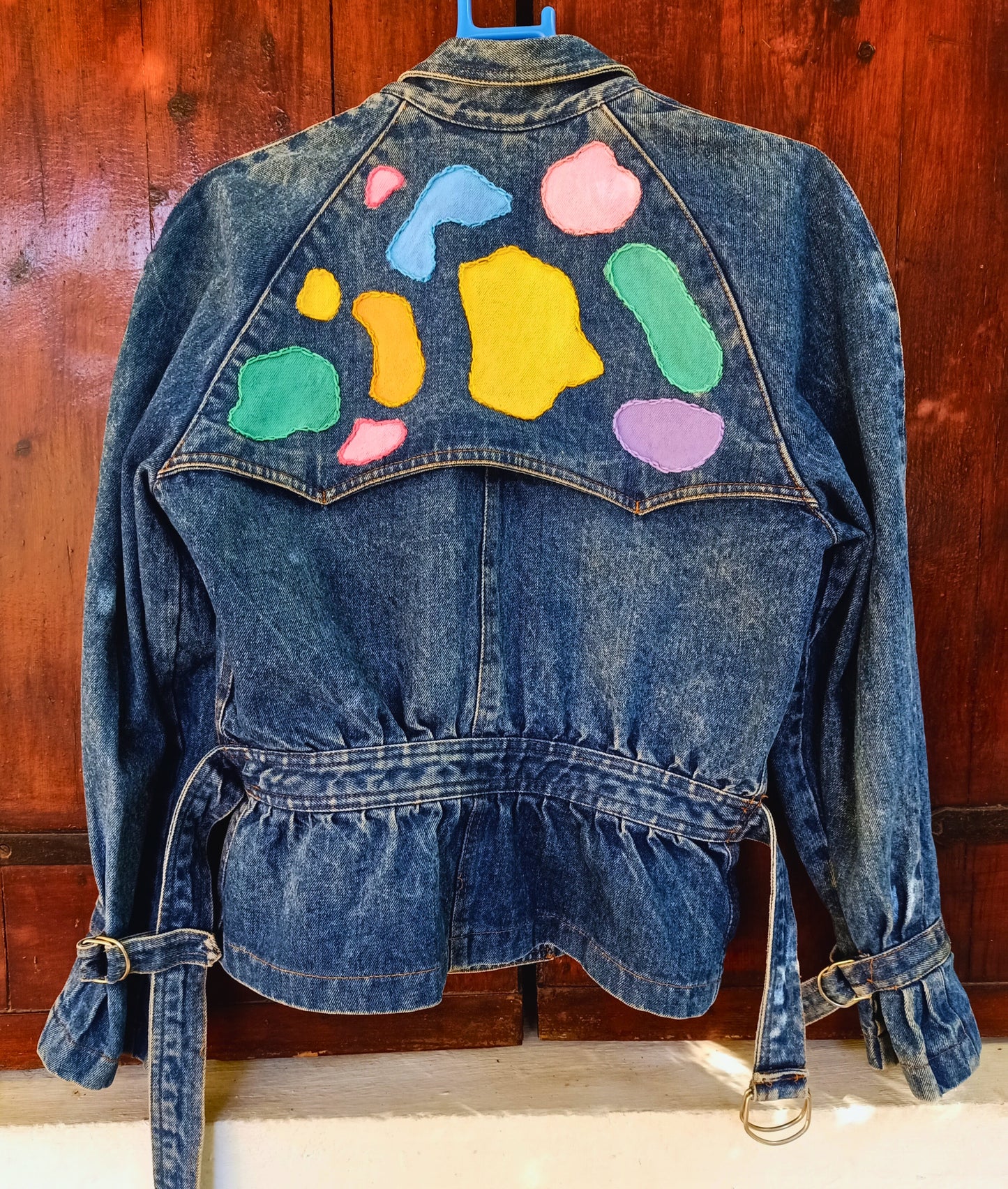 CHAQUETA MOTEADO DE COLORES